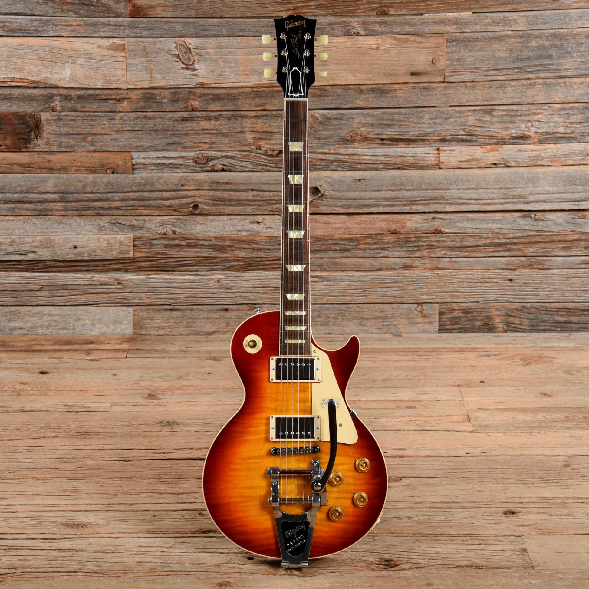 Gibson Custom 1959 Les Paul Standard Reissue Washed Cherry Sunburst 2020 Electric Guitars / Solid Body
