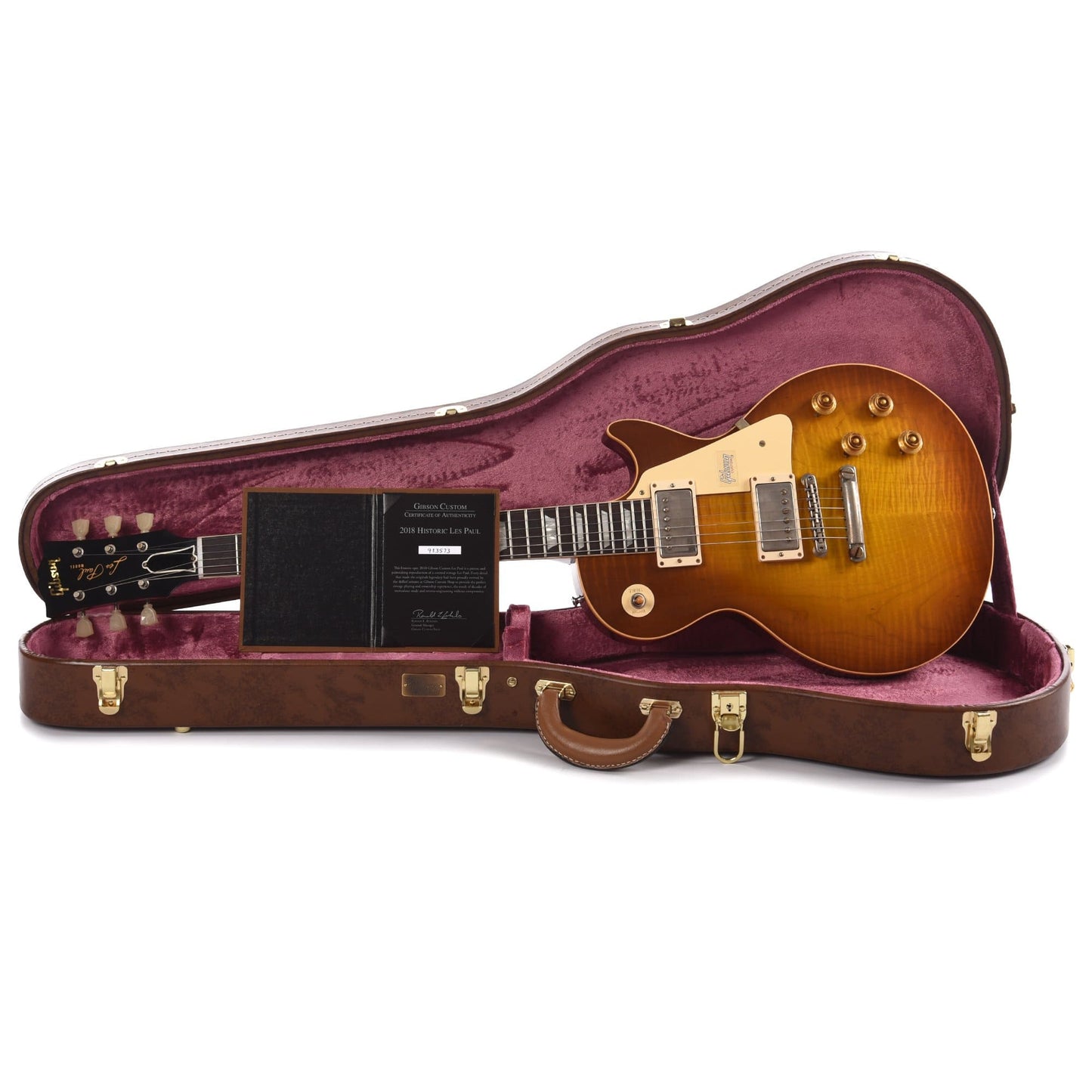 Gibson Custom 1959 Les Paul Standard Royal Teaburst VOS Electric Guitars / Solid Body