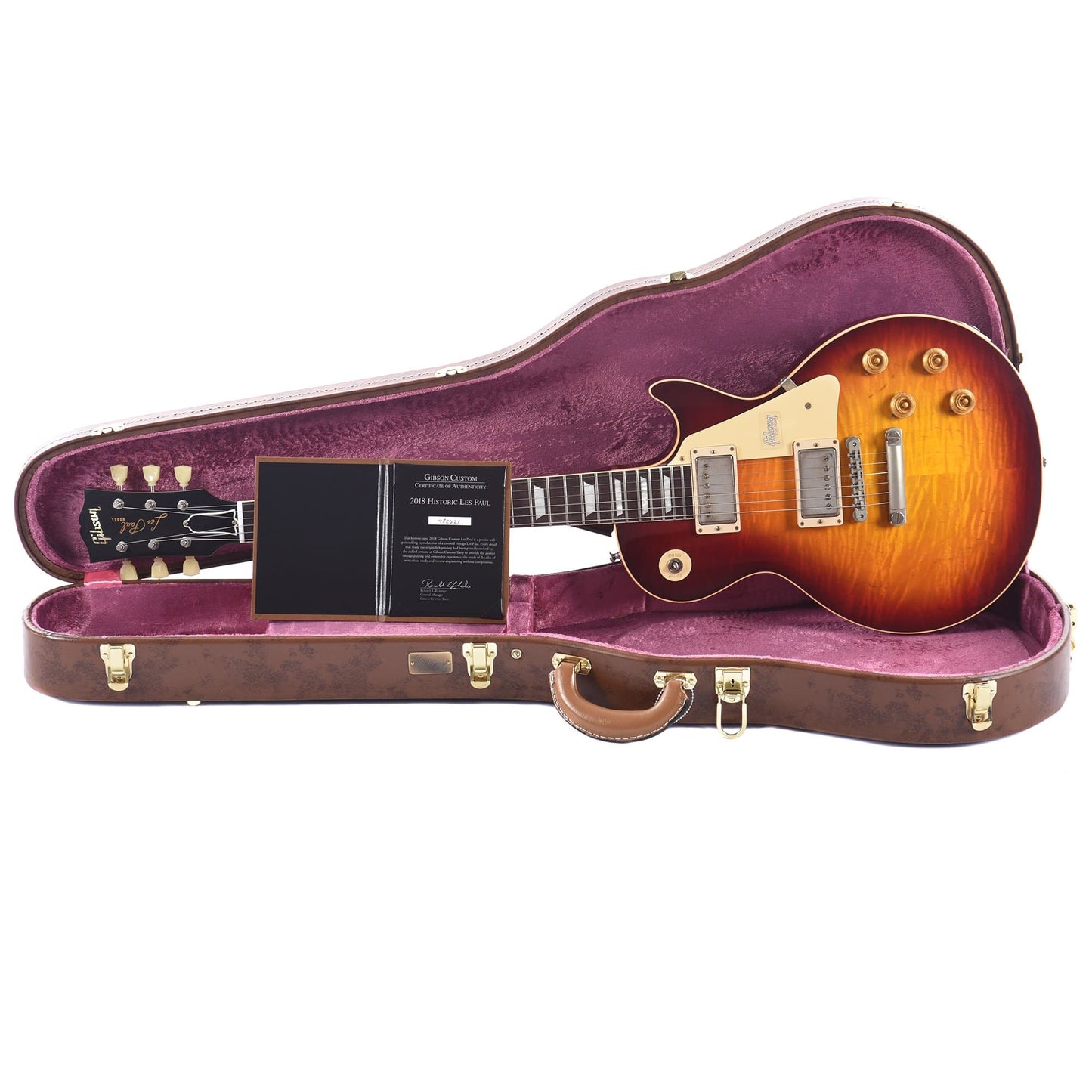 Gibson Custom 1959 Les Paul Standard Vintage Cherry Sunburst VOS Electric Guitars / Solid Body