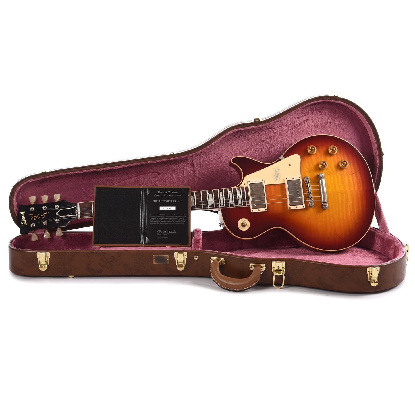 Gibson Custom 1959 Les Paul Standard Vintage Cherry Sunburst VOS Electric Guitars / Solid Body