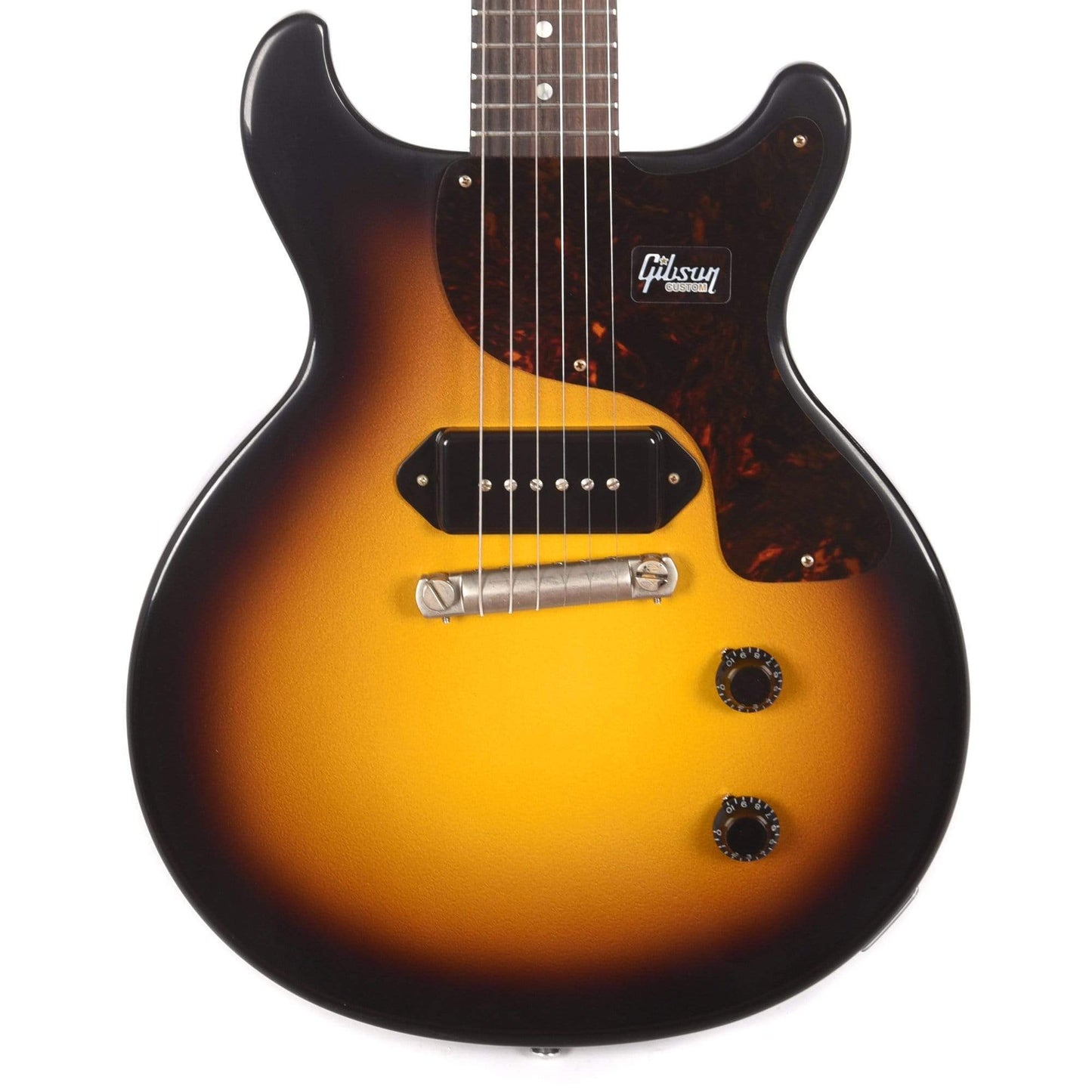 Gibson Custom 1960 Les Paul Junior Double Cut Vintage Sunburst VOS Electric Guitars / Solid Body