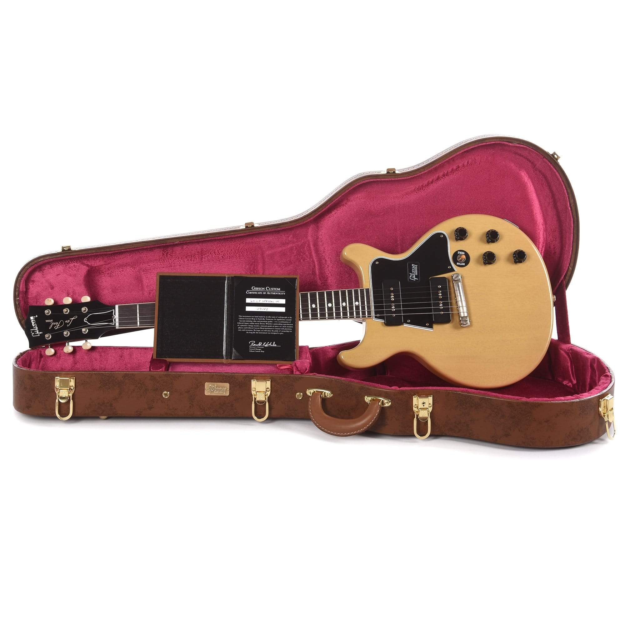 Gibson Custom 1960 Les Paul Special Double Cut Reissue TV Yellow VOS Electric Guitars / Solid Body