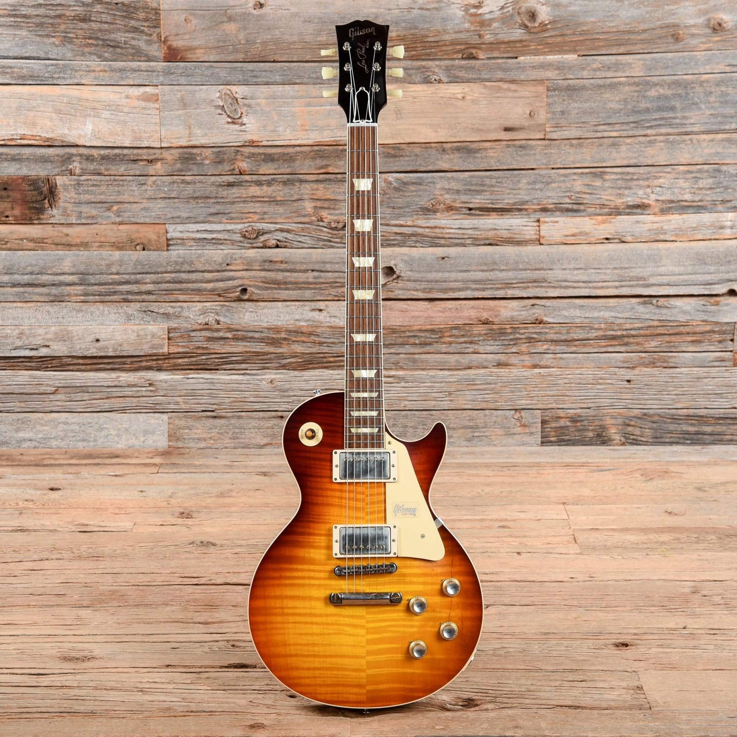 Gibson Custom 1960 Les Paul Standard "CME Spec" Slow Iced Tea Fade VOS Electric Guitars / Solid Body
