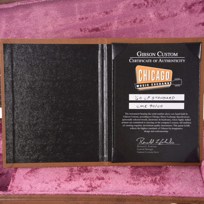 Gibson Custom 1960 Les Paul Standard "CME Spec" Slow Iced Tea Fade VOS Electric Guitars / Solid Body