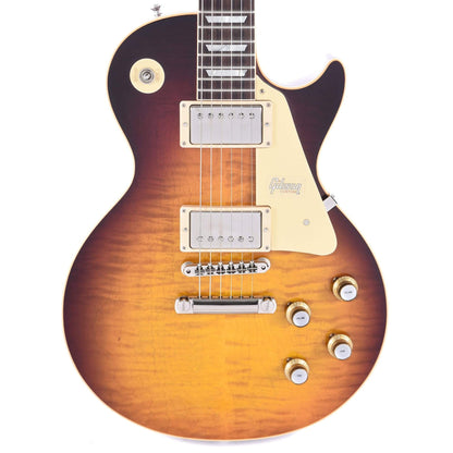Gibson Custom 1960 Les Paul Standard Dark Bourbon Fade Gloss Electric Guitars / Solid Body