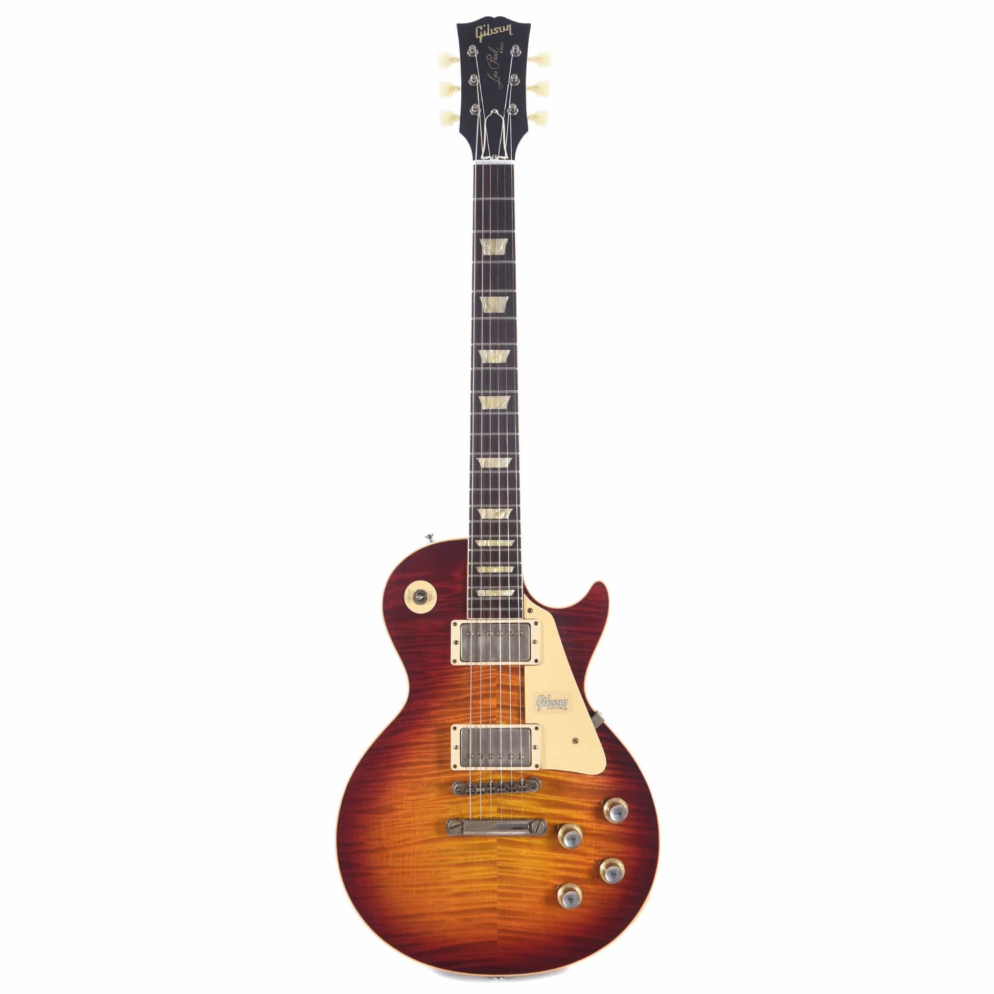 Gibson Custom 1960 Les Paul Standard Reissue Factory Burst VOS Electric Guitars / Solid Body