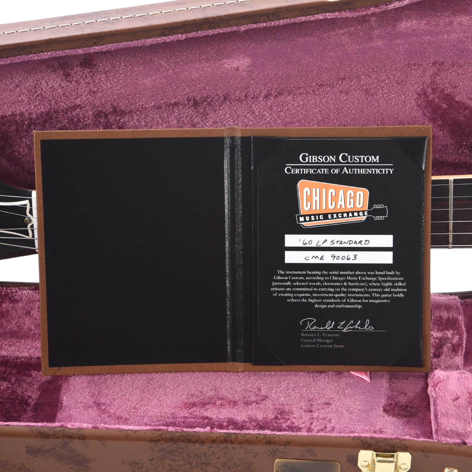 Gibson Custom 1960 Les Paul Standard Reissue Factory Burst VOS Electric Guitars / Solid Body