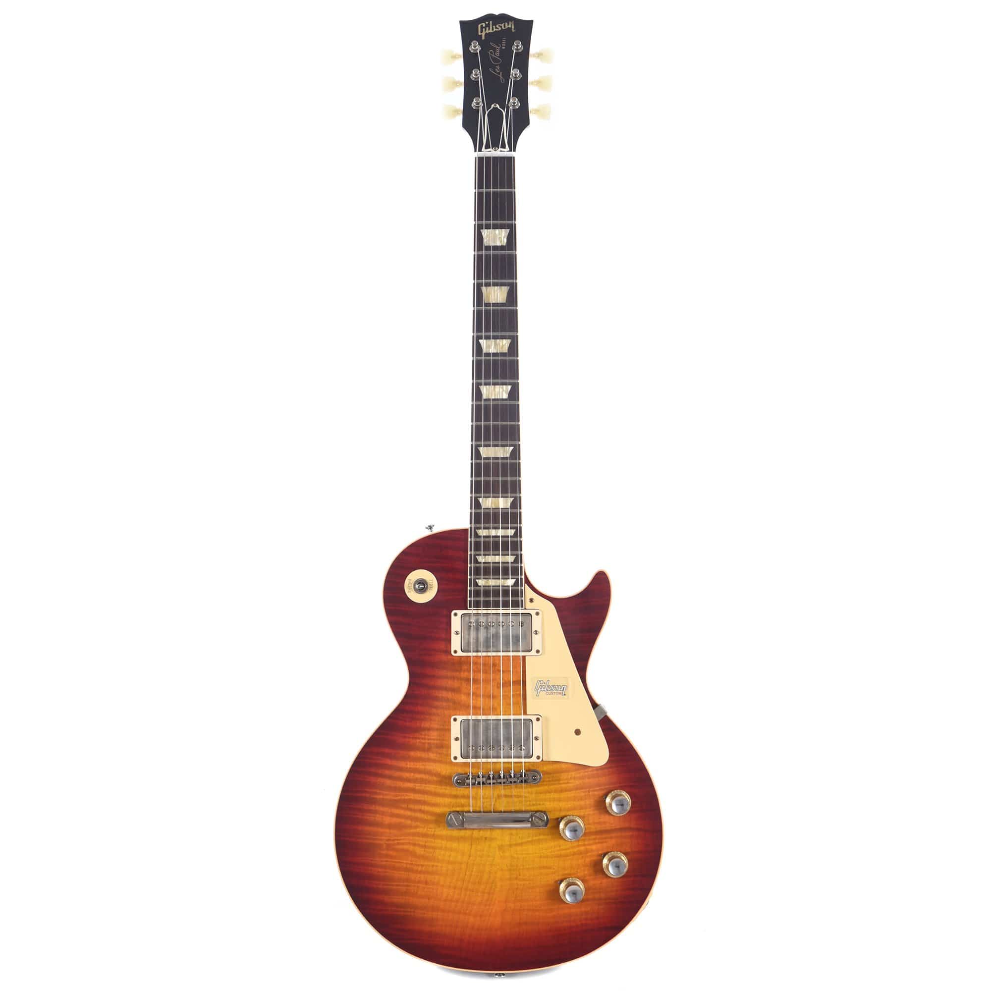 Gibson Custom 1960 Les Paul Standard Reissue Factory Burst VOS Electric Guitars / Solid Body