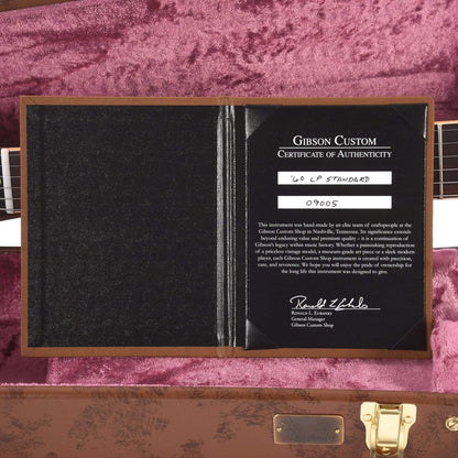 Gibson Custom 1960 Les Paul Standard Reissue Iced Tea Burst VOS Electric Guitars / Solid Body