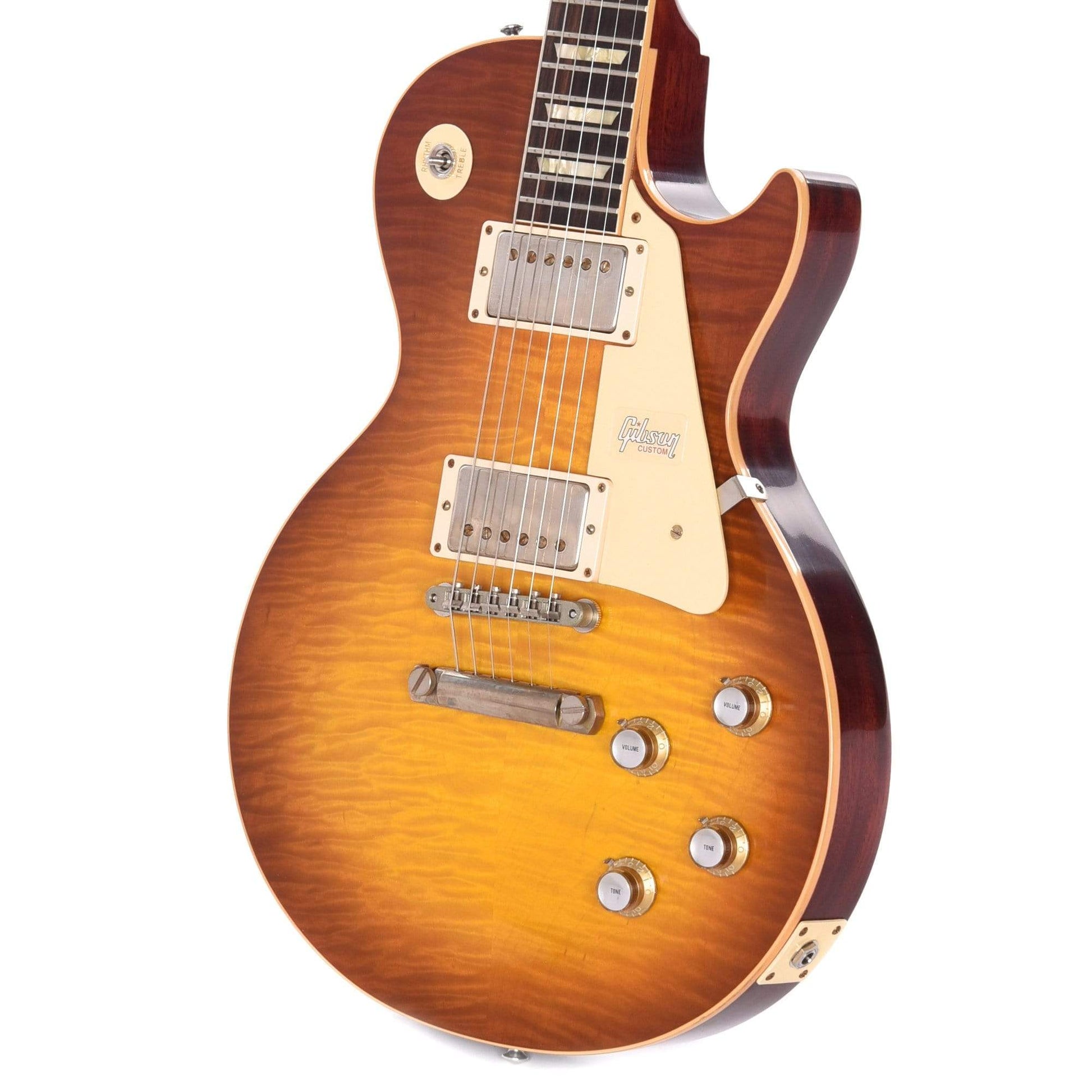 Gibson Custom 1960 Les Paul Standard Reissue Iced Tea Burst VOS Electric Guitars / Solid Body