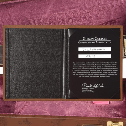 Gibson Custom 1960 Les Paul Standard Reissue Iced Tea Burst VOS Electric Guitars / Solid Body