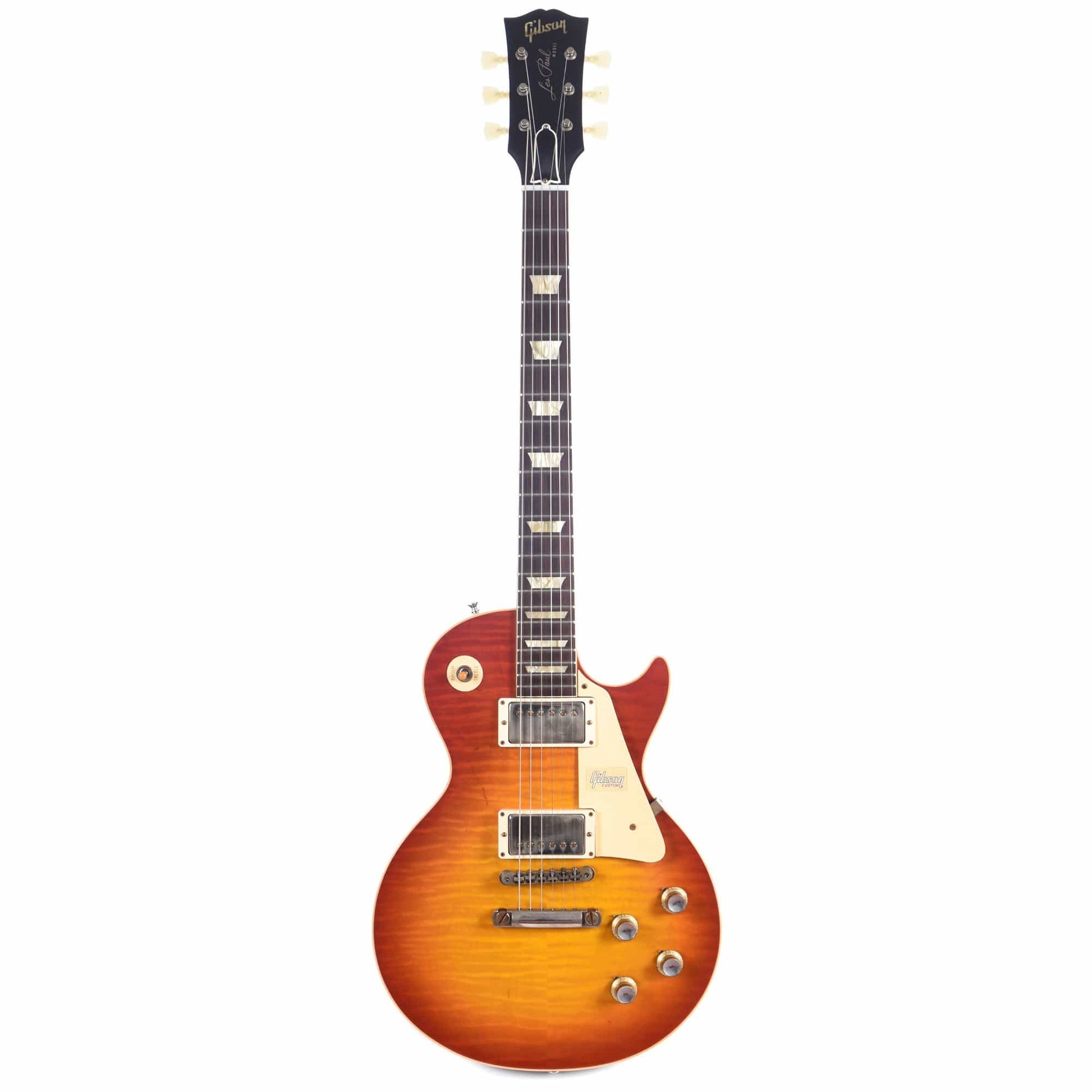 Gibson Custom 1960 Les Paul Standard Reissue Washed Cherry Sunburst VOS Electric Guitars / Solid Body