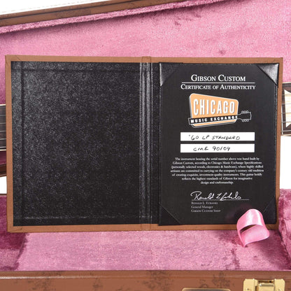 Gibson Custom 1960 Les Paul Standard Slow Iced Tea Fade VOS Electric Guitars / Solid Body