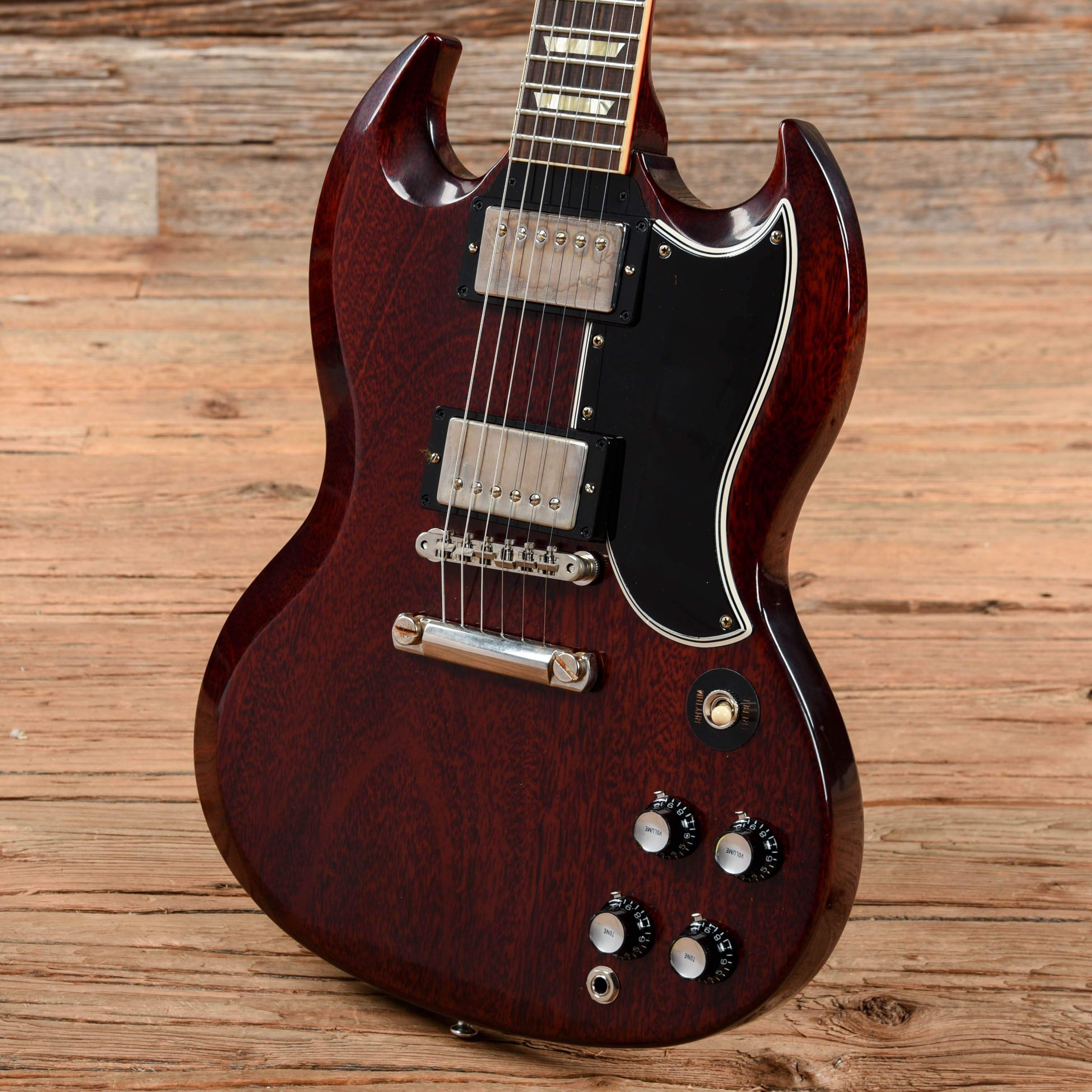 Gibson Custom 1961 Les Paul SG Standard Reissue Cherry Red VOS 2020 Electric Guitars / Solid Body