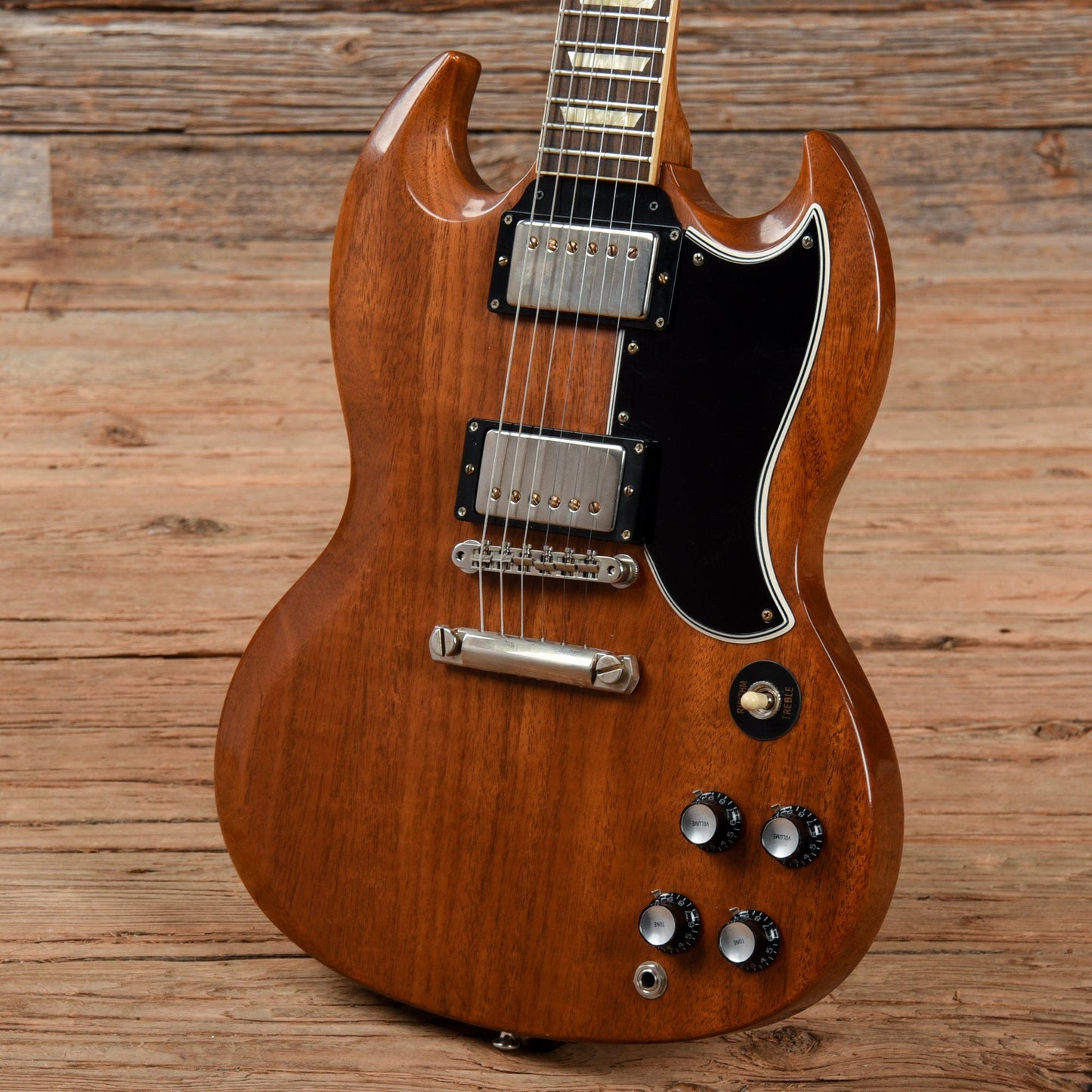 Gibson Custom 1961 Les Paul (SG) Standard Reissue Natural 2019 Electric Guitars / Solid Body