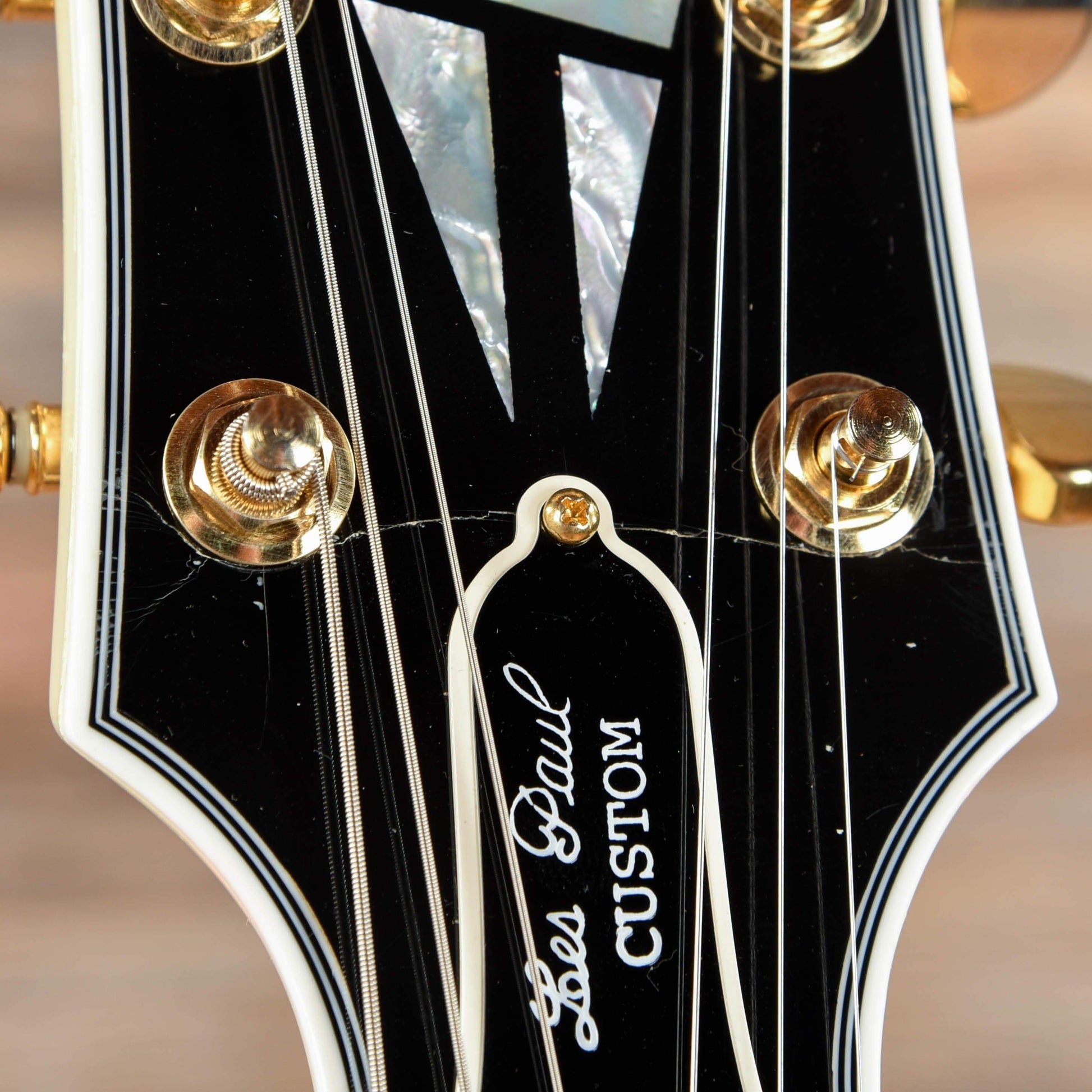 Gibson Custom 1963 Les Paul SG Custom Reissue w/Maestro Classic White VOS Electric Guitars / Solid Body