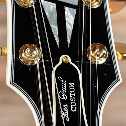 Gibson Custom 1963 Les Paul SG Custom Reissue w/Maestro Classic White VOS Electric Guitars / Solid Body