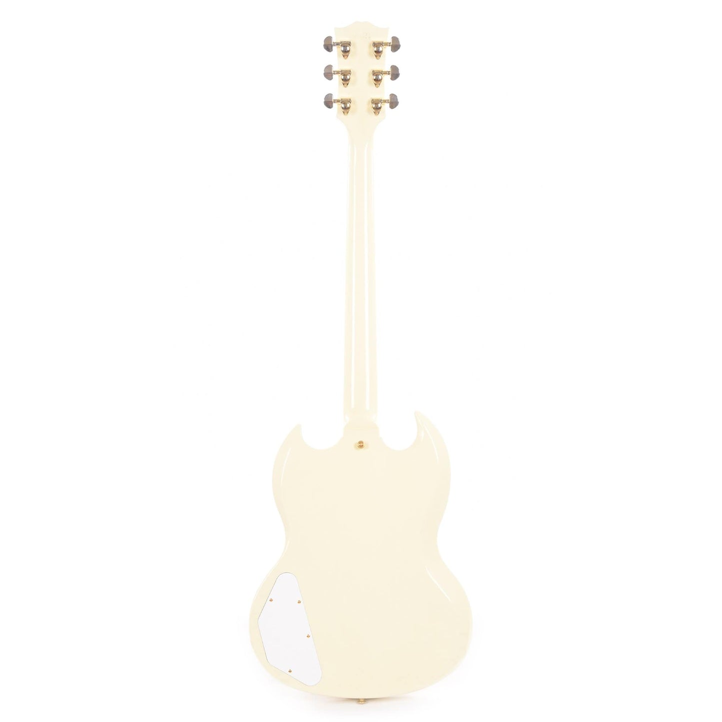 Gibson Custom 1963 Les Paul SG Custom Reissue w/Maestro Classic White VOS Electric Guitars / Solid Body