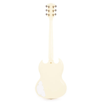 Gibson Custom 1963 Les Paul SG Custom Reissue w/Maestro Classic White VOS Electric Guitars / Solid Body