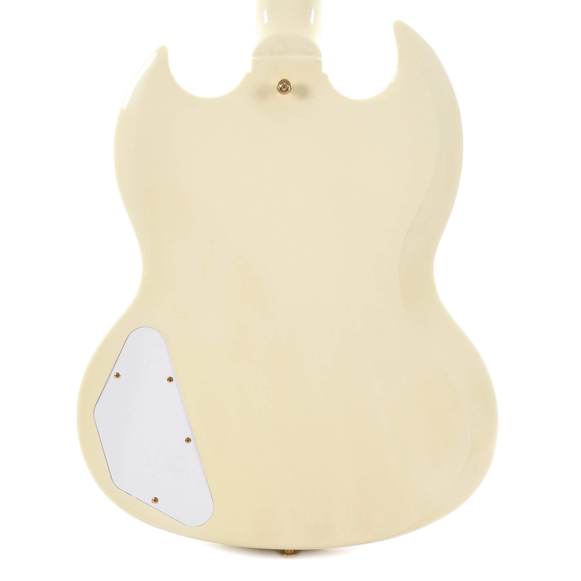 Gibson Custom 1963 Les Paul SG Custom Reissue w/Maestro Classic White VOS Electric Guitars / Solid Body