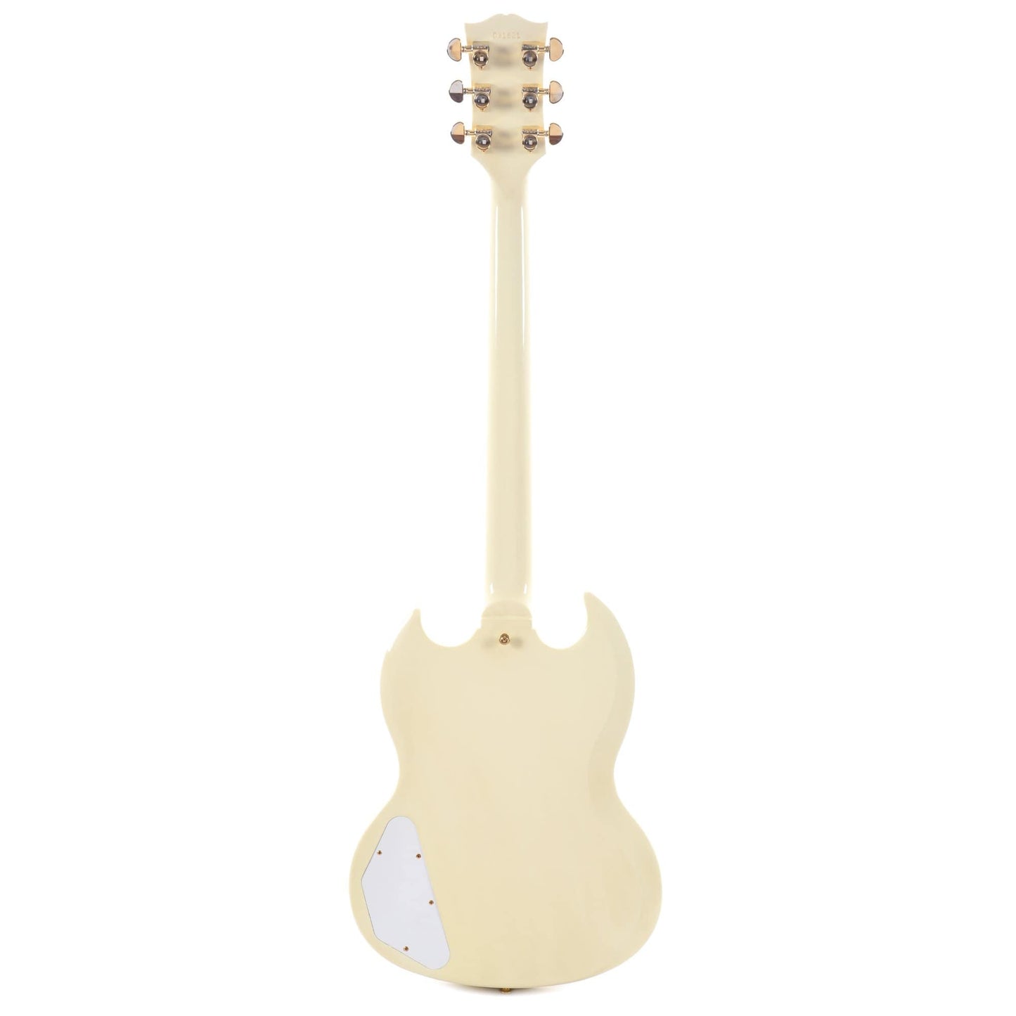 Gibson Custom 1963 Les Paul SG Custom Reissue w/Maestro Classic White VOS Electric Guitars / Solid Body