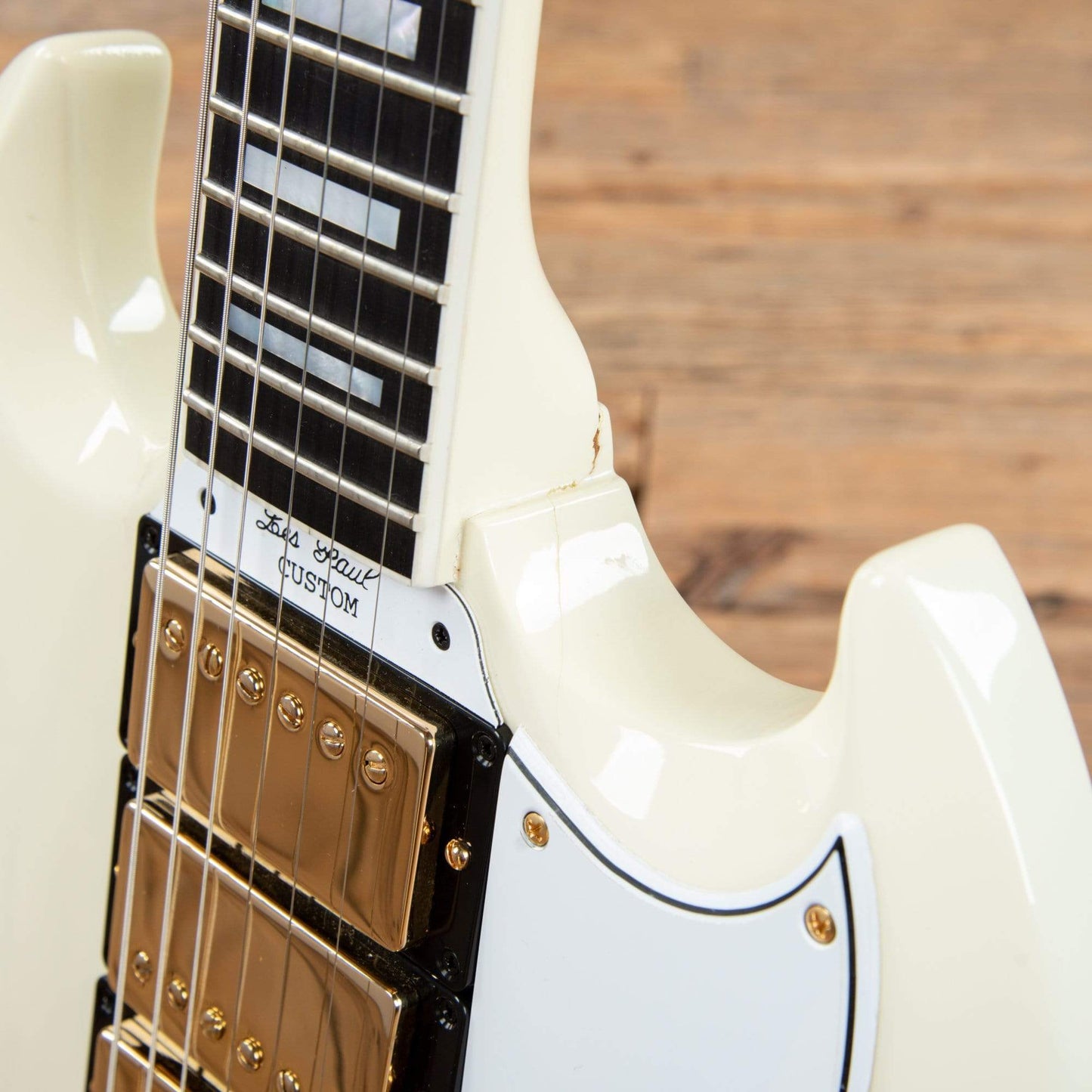 Gibson Custom 1963 SG Custom Classic White Gloss w/Maestro Vibrola Electric Guitars / Solid Body