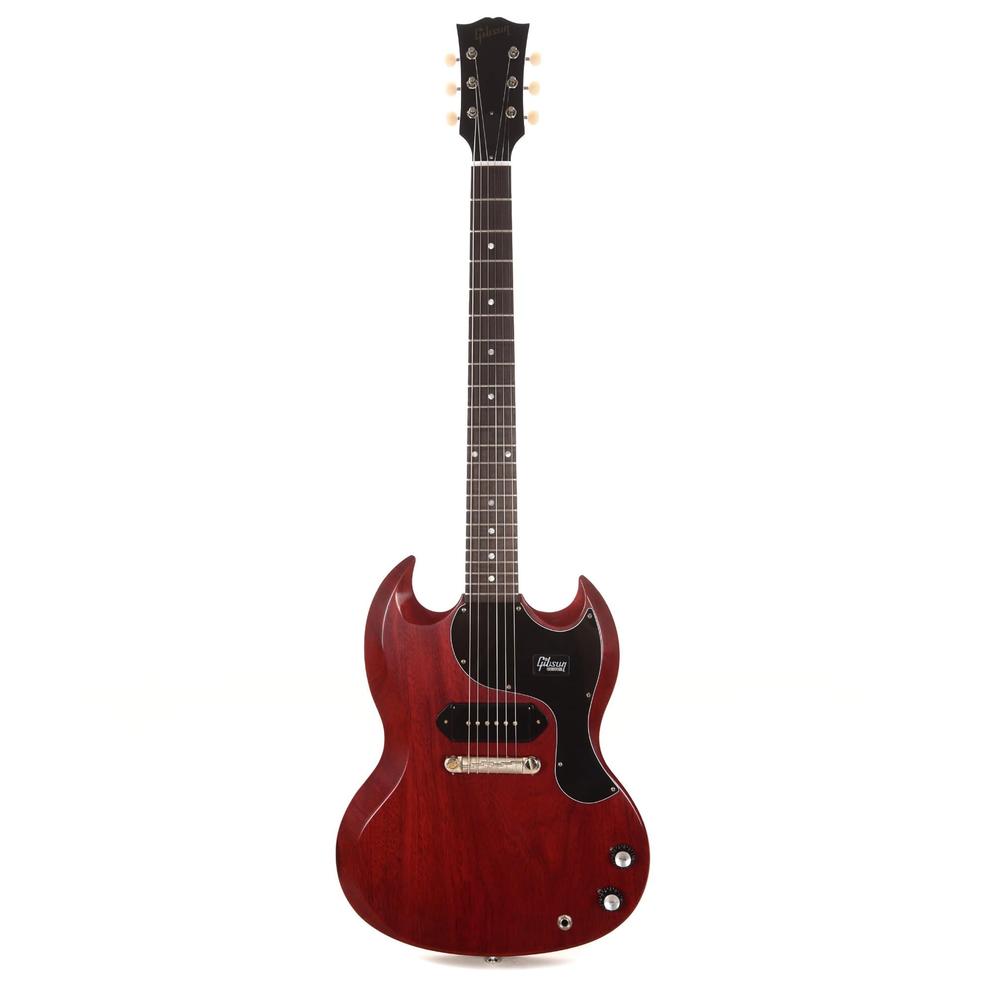 Gibson Custom 1963 SG Junior Reissue Lightning Bar Cherry Red VOS Electric Guitars / Solid Body