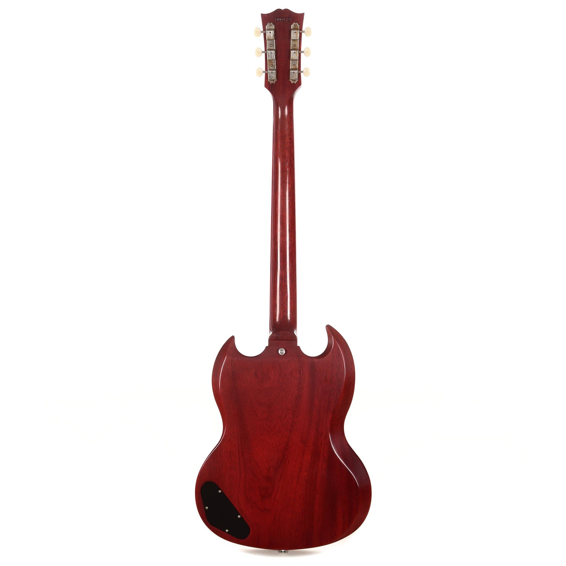 Gibson Custom 1963 SG Junior Reissue Lightning Bar Cherry Red VOS Electric Guitars / Solid Body