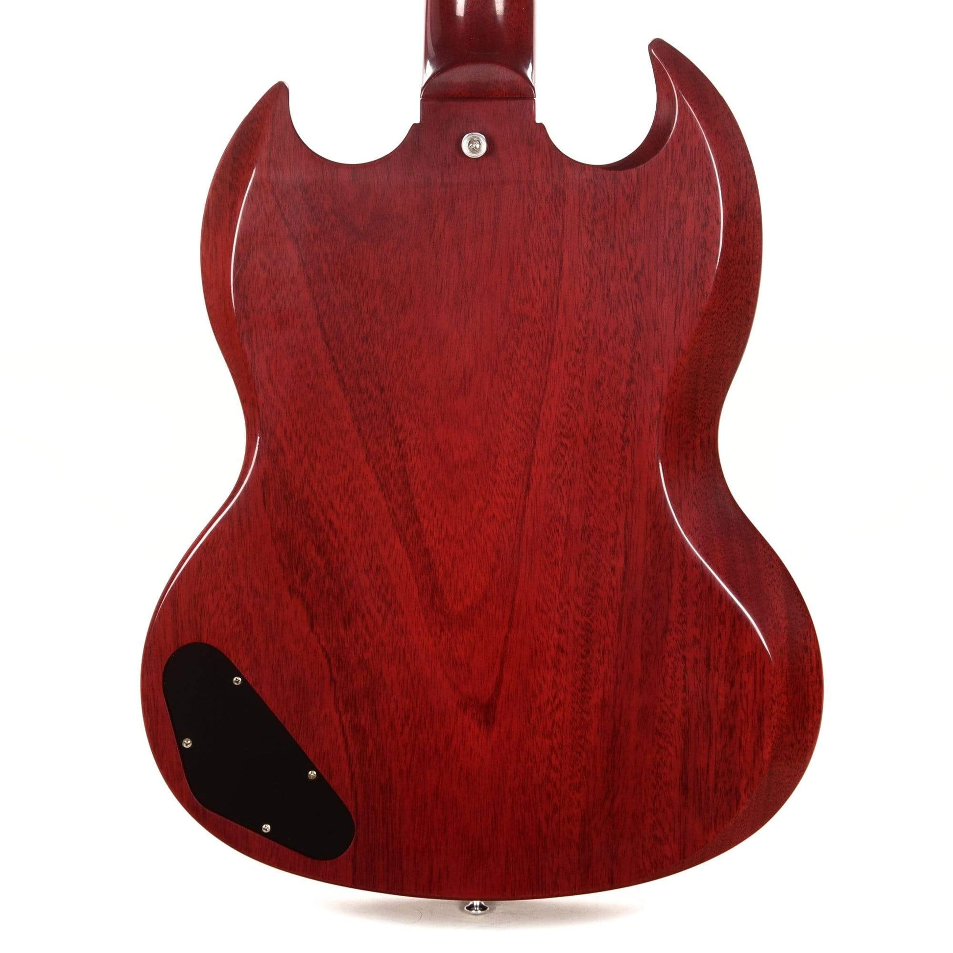 Gibson Custom 1963 SG Junior Reissue Lightning Bar Cherry Red VOS Electric Guitars / Solid Body