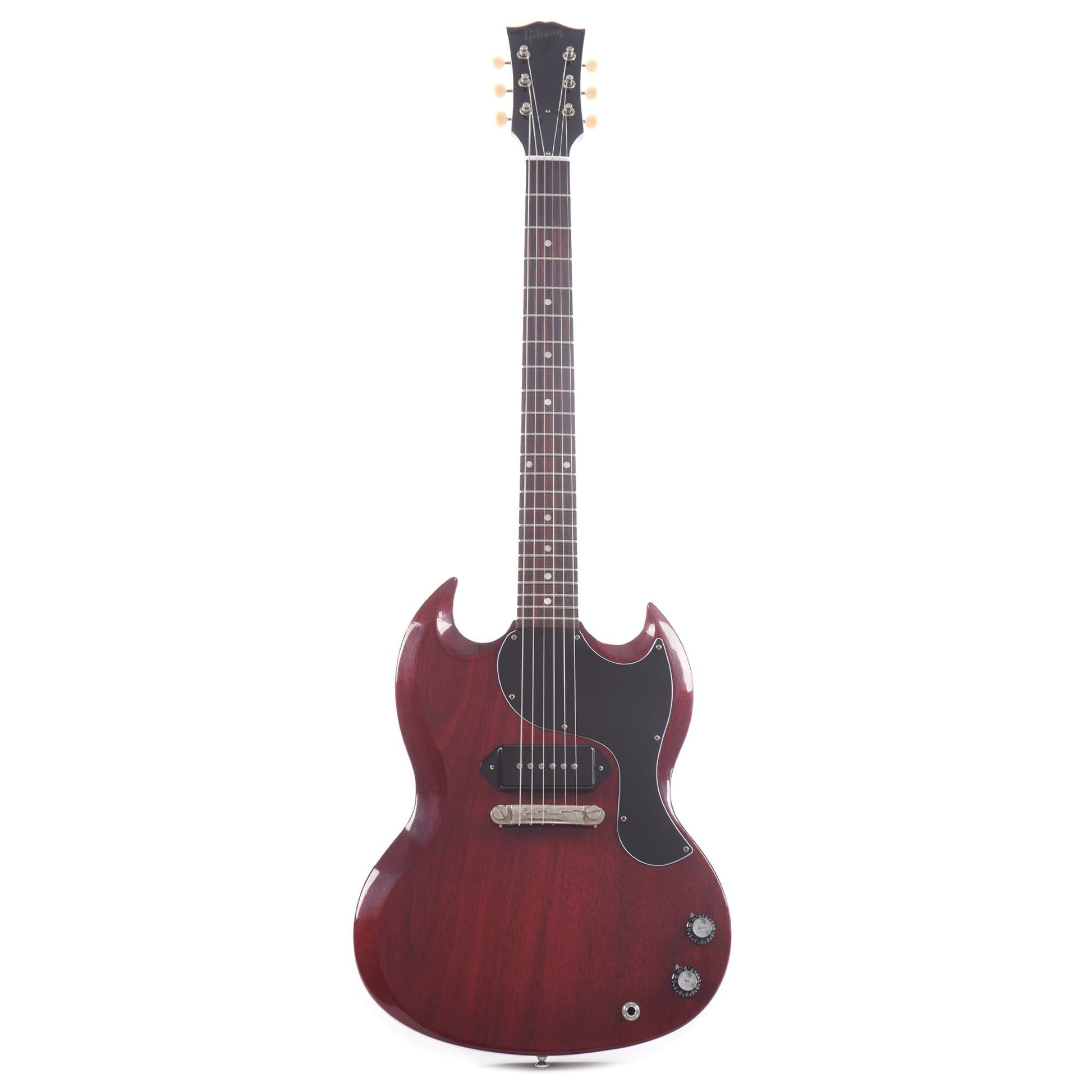 Gibson Custom 1963 SG Junior Reissue Lightning Bar Cherry Red VOS Electric Guitars / Solid Body