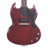 Gibson Custom 1963 SG Junior Reissue Lightning Bar Cherry Red VOS Electric Guitars / Solid Body