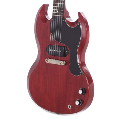Gibson Custom 1963 SG Junior Reissue Lightning Bar Cherry Red VOS Electric Guitars / Solid Body