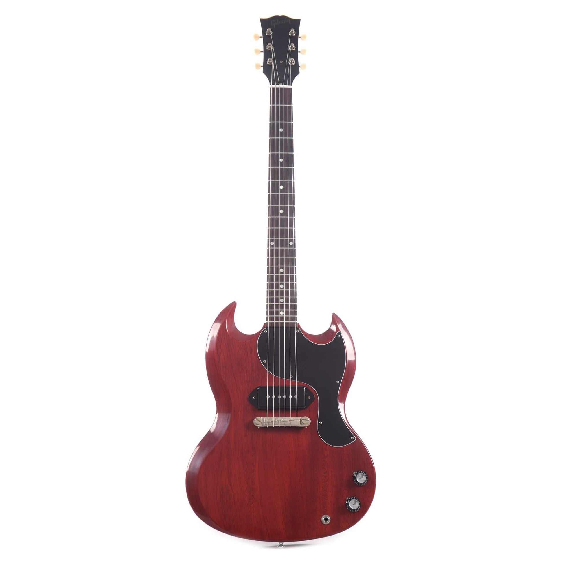 Gibson Custom 1963 SG Junior Reissue Lightning Bar Cherry Red VOS Electric Guitars / Solid Body