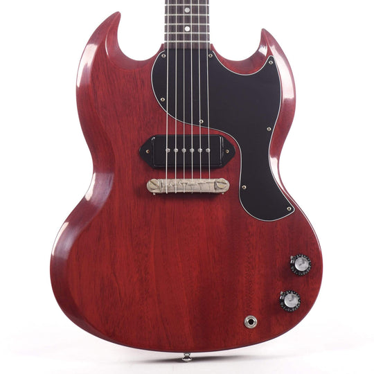 Gibson Custom 1963 SG Junior Reissue Lightning Bar Cherry Red VOS Electric Guitars / Solid Body