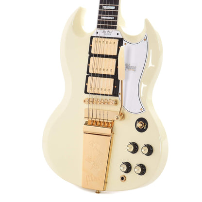 Gibson Custom 1963 SG Les Paul Custom Classic White Gloss w/Maestro Vibrola Electric Guitars / Solid Body