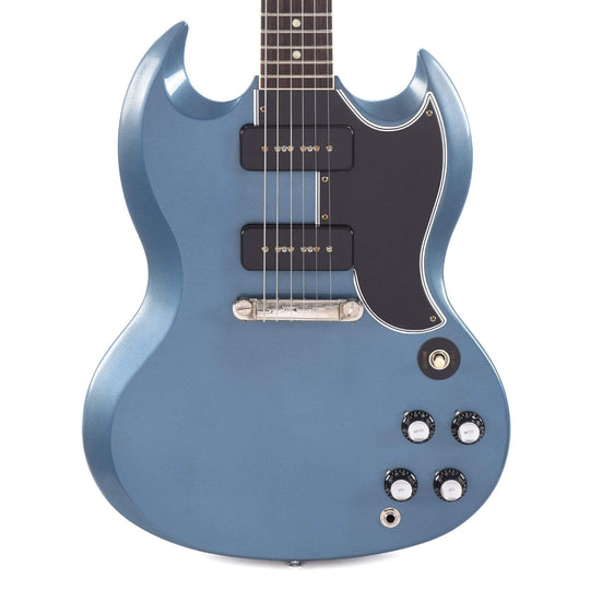 Gibson Custom 1963 SG Special Lightning Bar Pelham Blue VOS Electric Guitars / Solid Body
