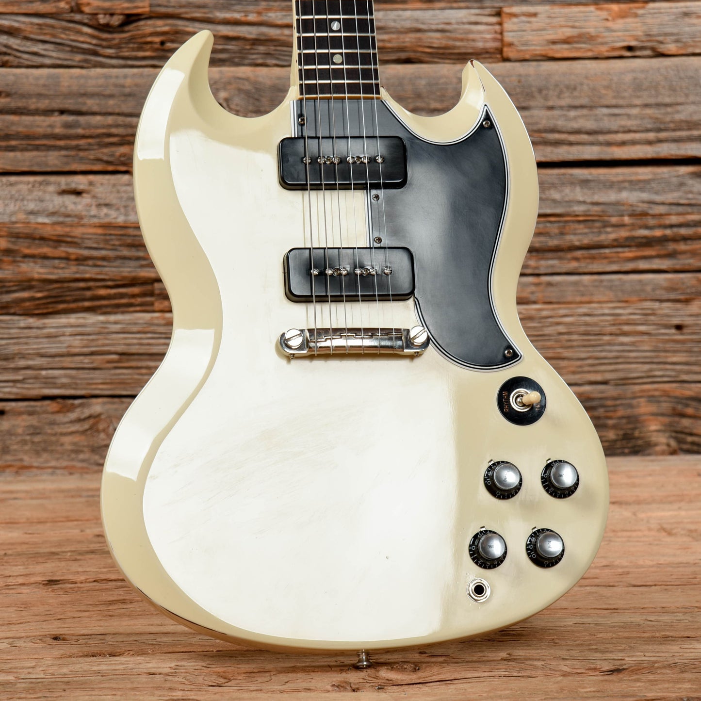 Gibson Custom 1963 SG Special Reissue "CME Spec" Antique Polaris White 2020 Electric Guitars / Solid Body
