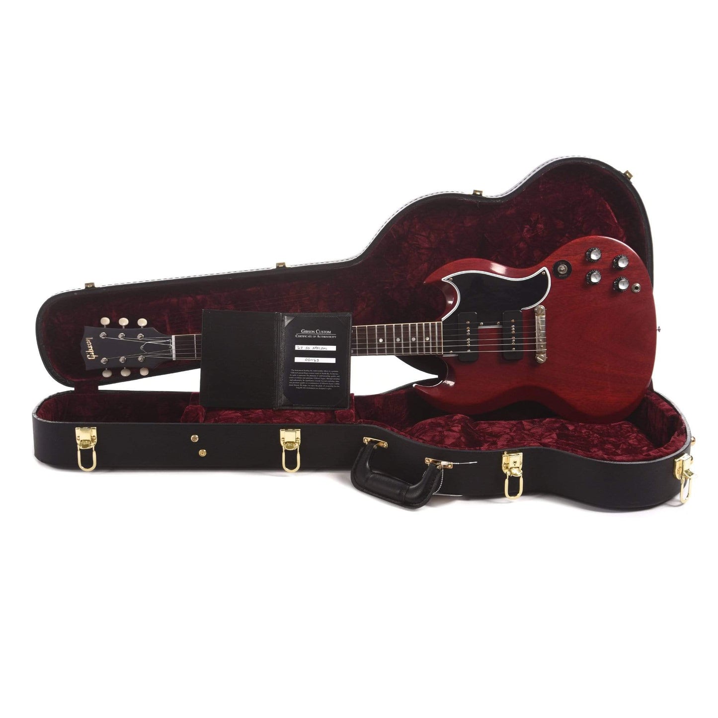 Gibson Custom 1963 SG Special Reissue Lightning Bar Cherry Red VOS Electric Guitars / Solid Body