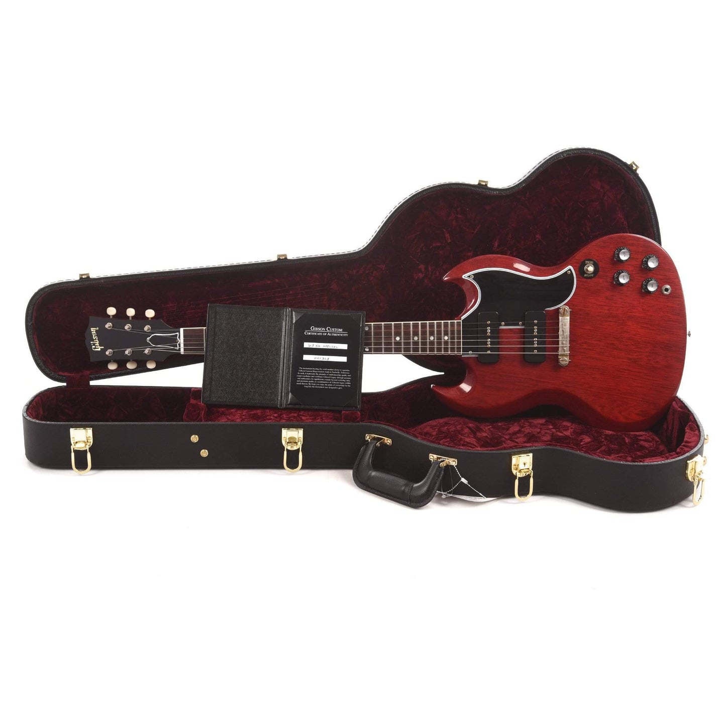 Gibson Custom 1963 SG Special Reissue Lightning Bar Cherry Red VOS Electric Guitars / Solid Body