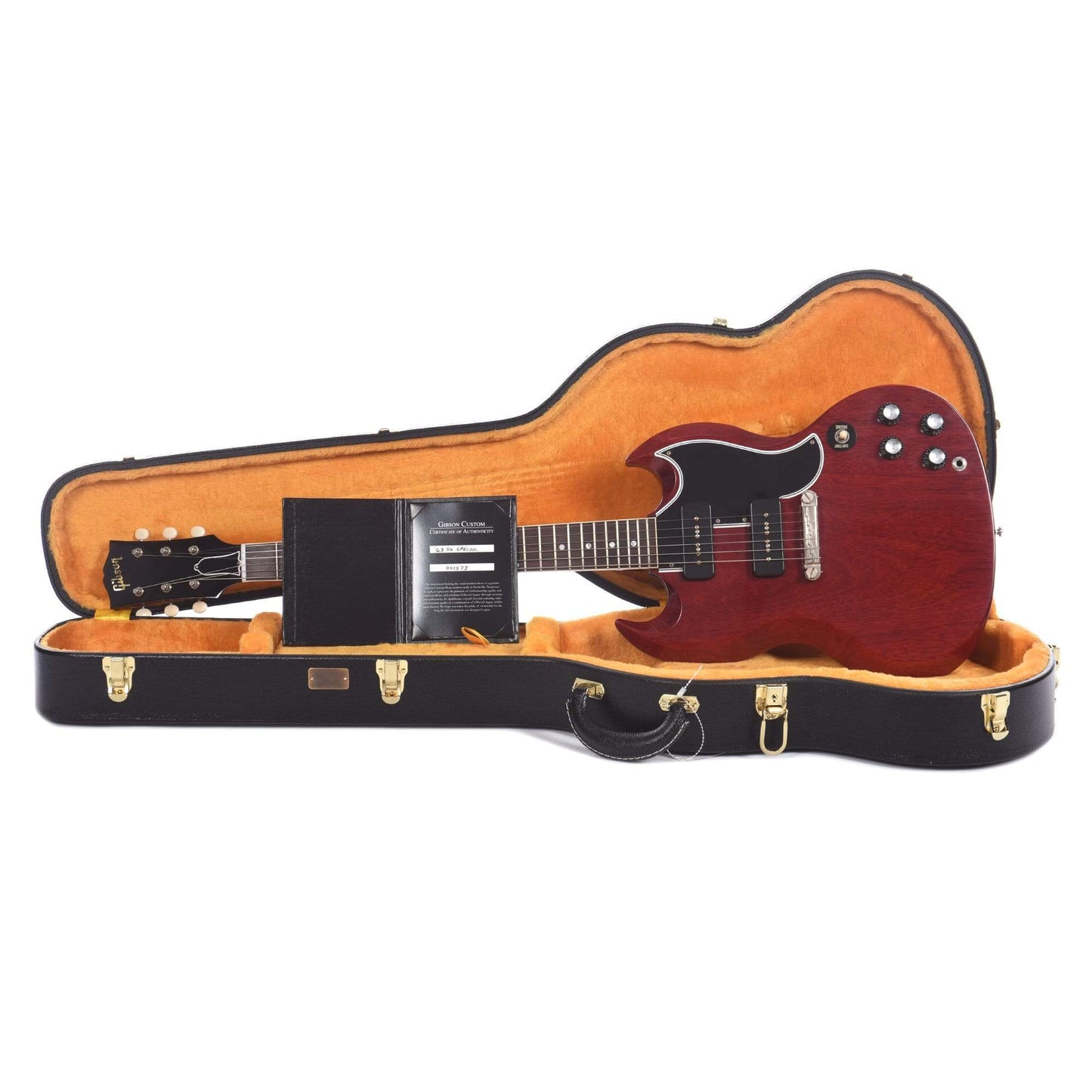 Gibson Custom 1963 SG Special Reissue Lightning Bar Cherry Red VOS Electric Guitars / Solid Body
