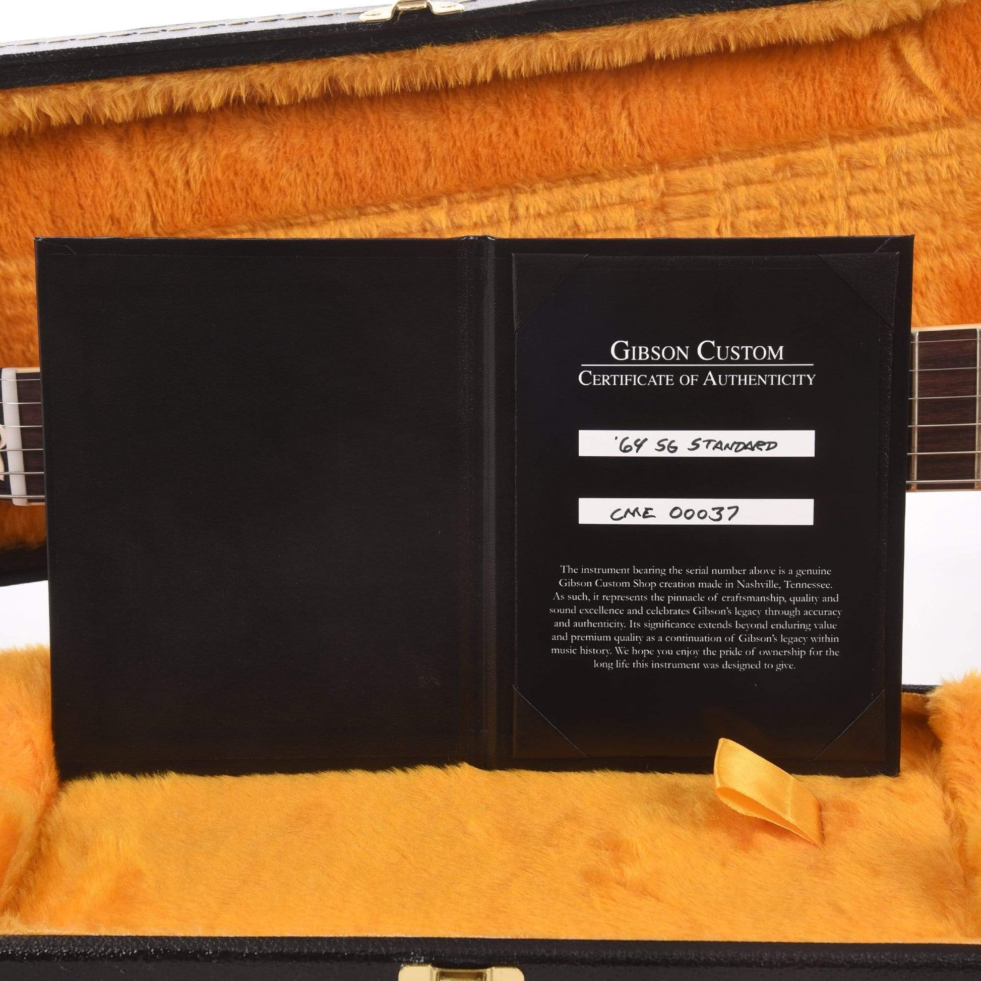 Gibson Custom 1964 SG Standard "CME Spec" True Historic Red Aniline Dye VOS Electric Guitars / Solid Body