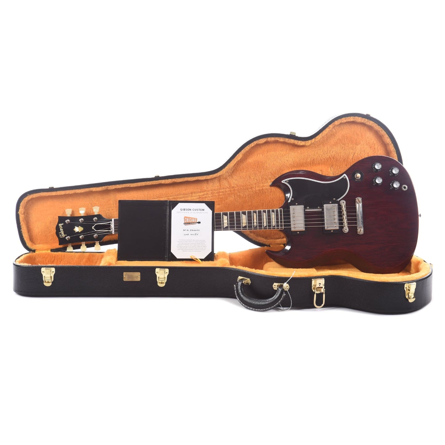 Gibson Custom 1964 SG Standard "CME Spec" True Historic Red Aniline Dye VOS Electric Guitars / Solid Body