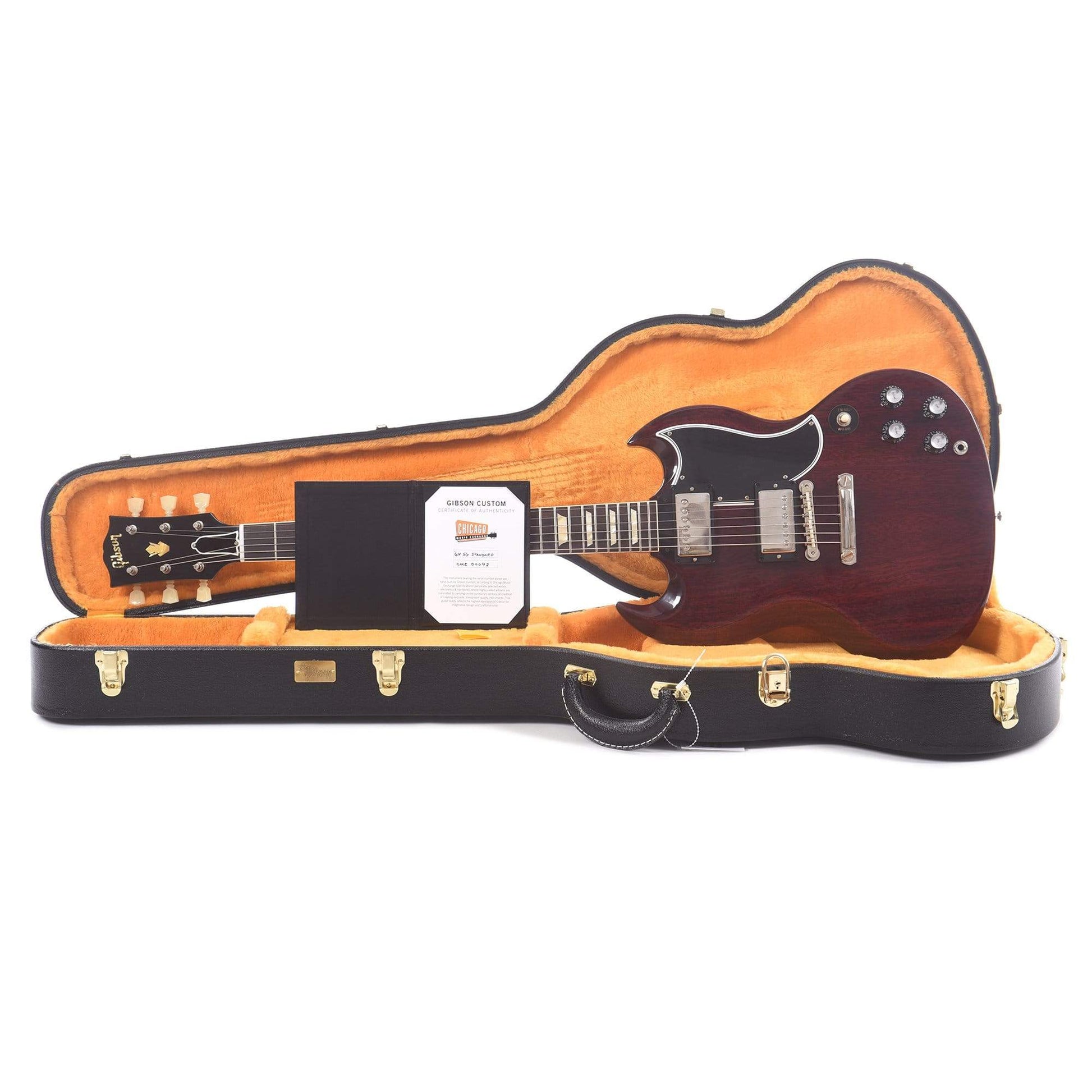 Gibson Custom 1964 SG Standard "CME Spec" True Historic Red Aniline Dye VOS Electric Guitars / Solid Body