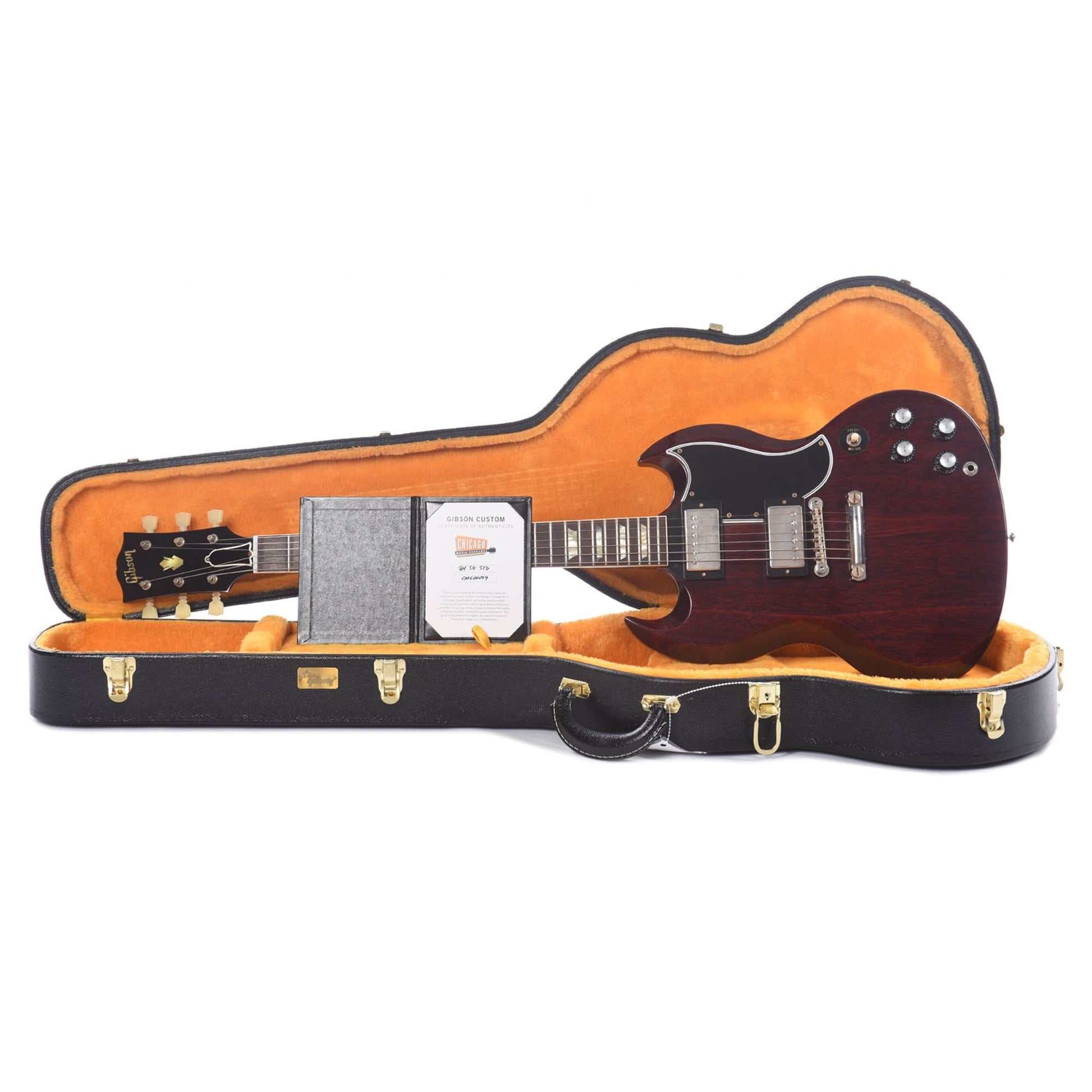 Gibson Custom 1964 SG Standard "CME Spec" True Historic Red Aniline Dye VOS Electric Guitars / Solid Body