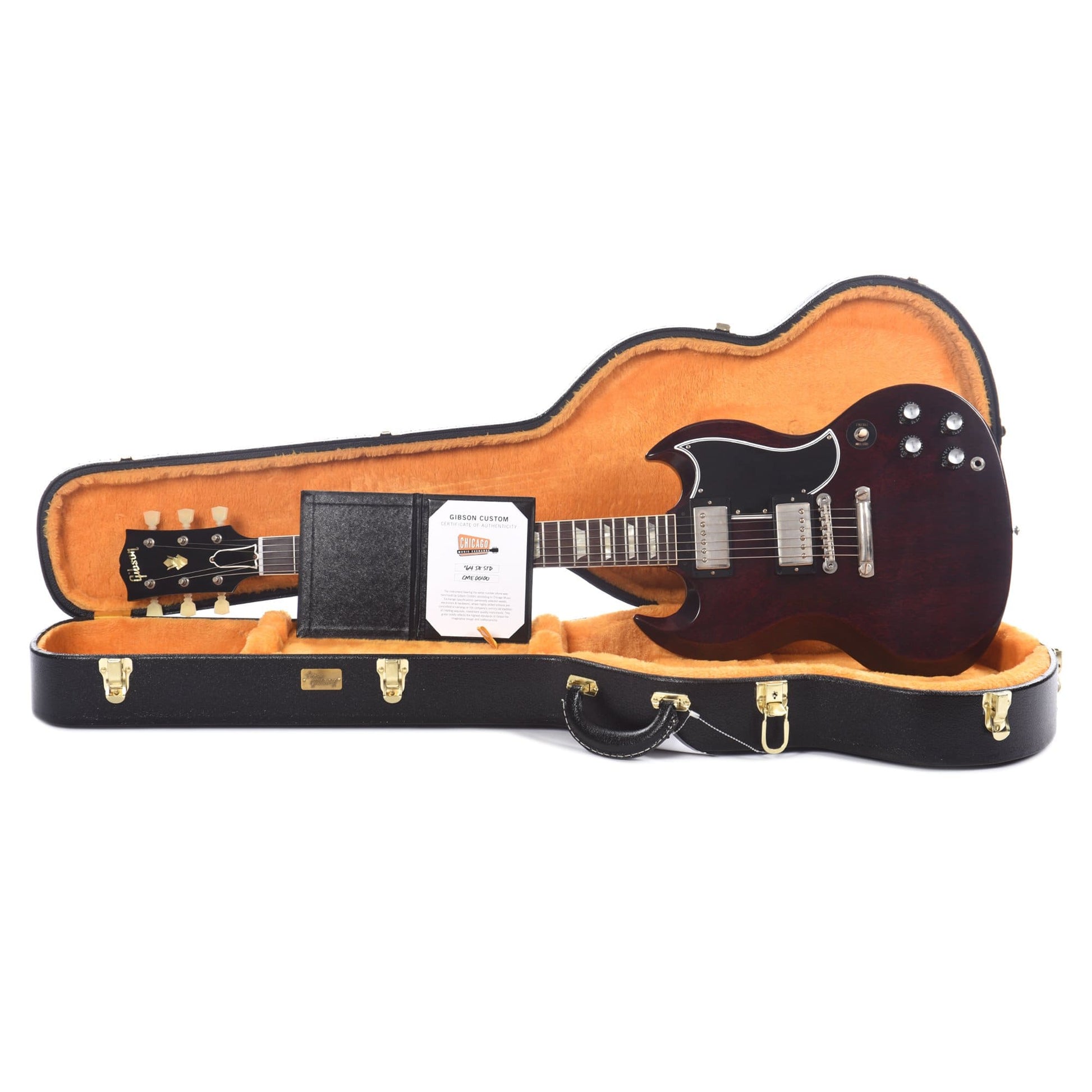 Gibson Custom 1964 SG Standard "CME Spec" True Historic Red Aniline Dye VOS Electric Guitars / Solid Body