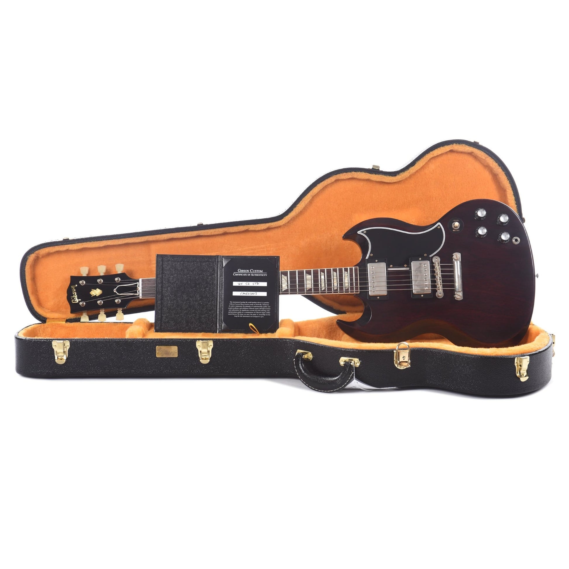 Gibson Custom 1964 SG Standard "CME Spec" True Historic Red Aniline Dye VOS Electric Guitars / Solid Body