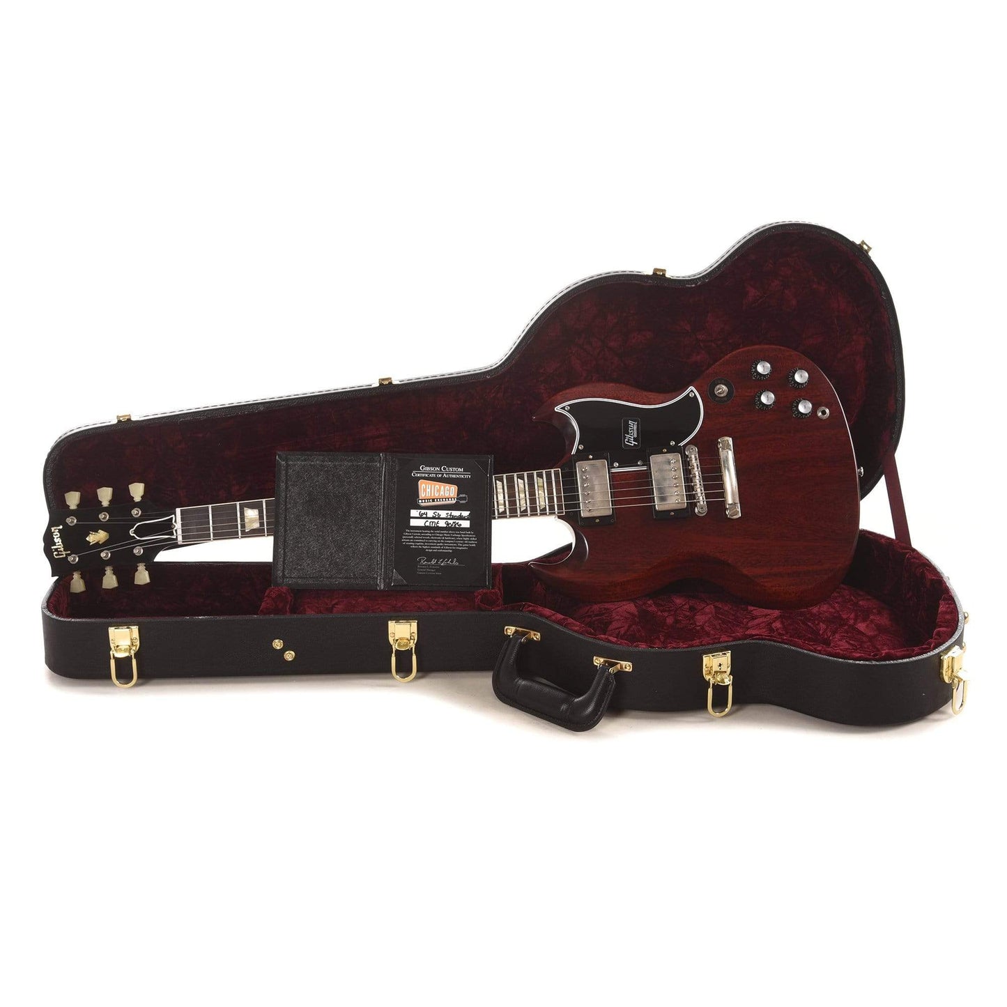 Gibson Custom 1964 SG Standard "CME Spec" True Historic Red Aniline Dye VOS Electric Guitars / Solid Body