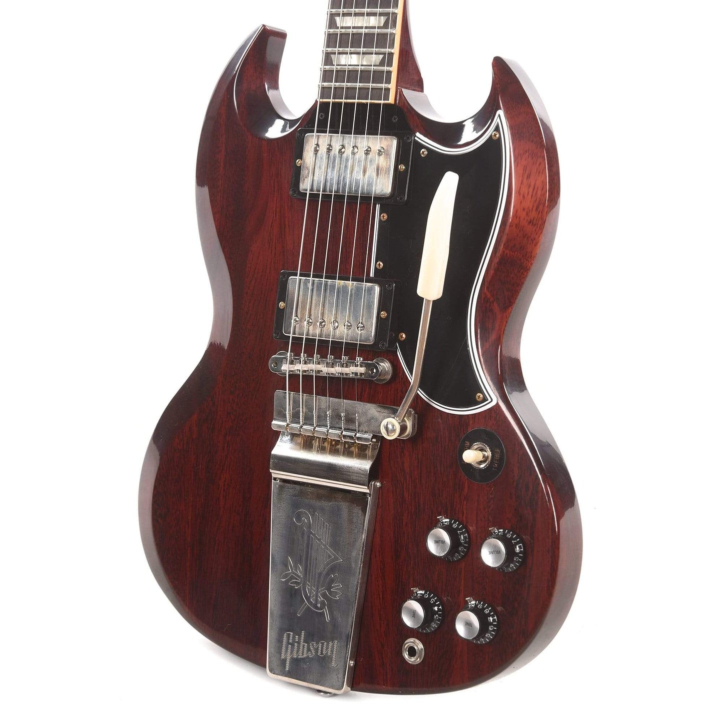 Gibson Custom 1964 SG Standard Reissue Cherry Red VOS w/Maestro Vibrola Electric Guitars / Solid Body