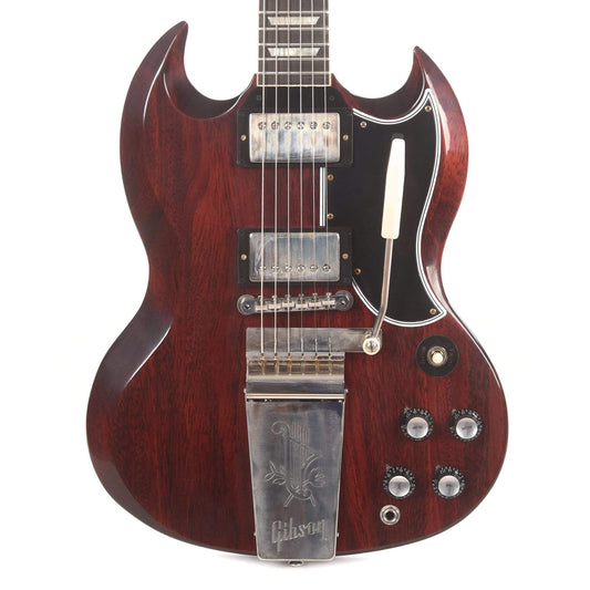 Gibson Custom 1964 SG Standard Reissue Cherry Red VOS w/Maestro Vibrola Electric Guitars / Solid Body