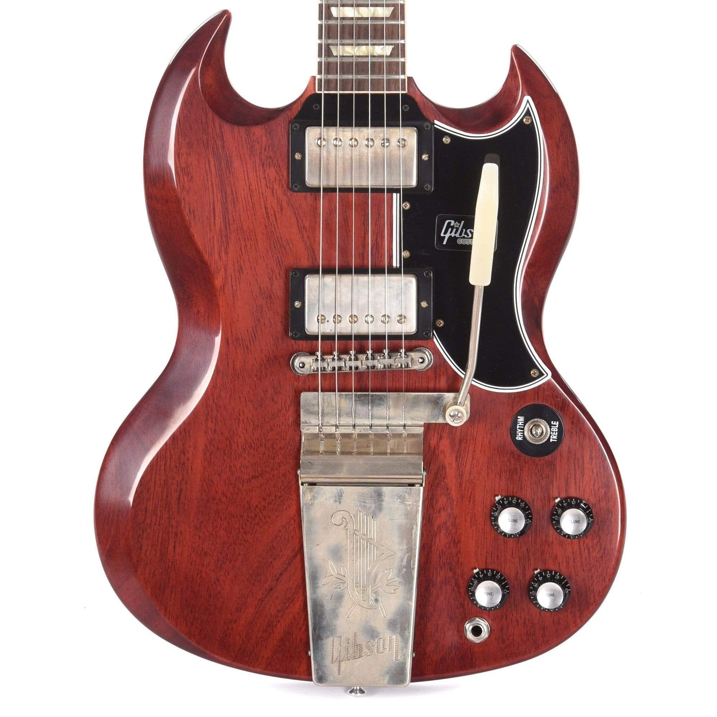 Gibson Custom 1964 SG Standard Reissue Cherry Red VOS w/Maestro Vibrola Electric Guitars / Solid Body